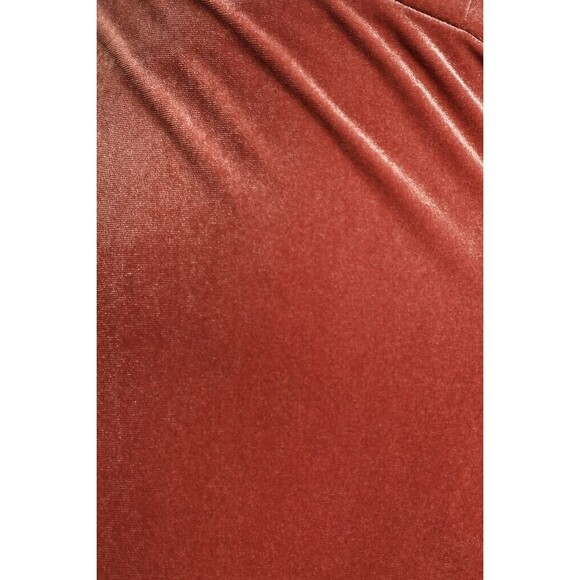 Lulus Whimsical Romance Mauve Velvet Faux-Wrap Maxi Dress Plus Size 2X New NWT - Picture 5 of 15